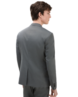 Textured suit Chest pocket Classic button fastening