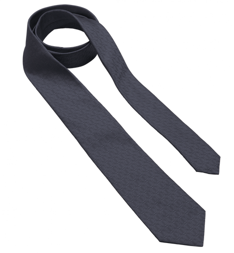 Tie In Dark Color Davidoff Icon Pattern